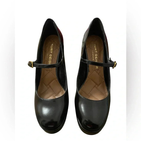 Kurt Geiger Leather Regent Platform Sz 39